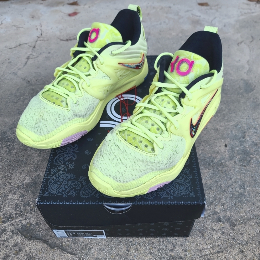 Nike 15 KD "Aimbot" Mens Basketball Shoes 11.5 - Picture 2 of 6